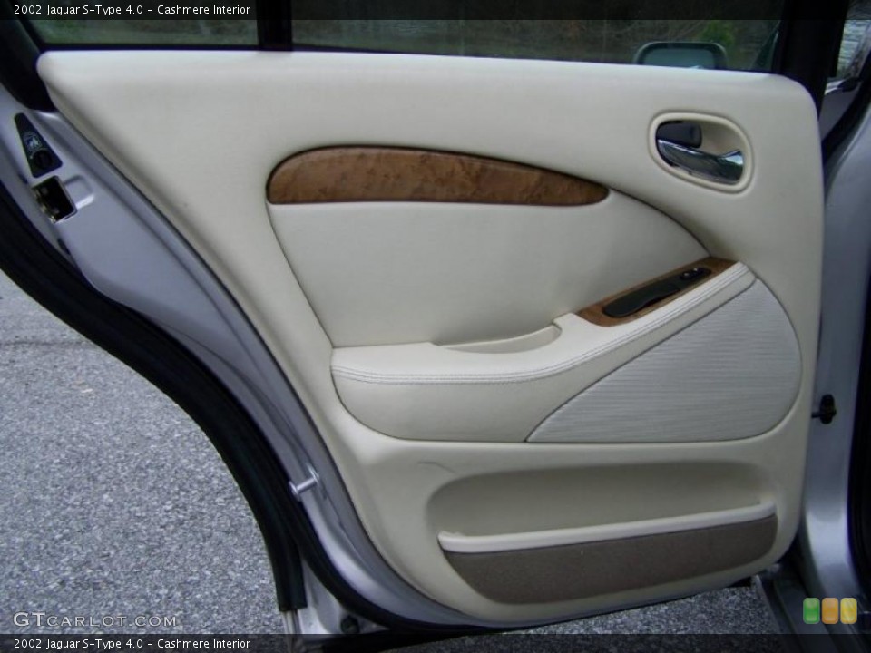 Cashmere Interior Door Panel for the 2002 Jaguar S-Type 4.0 #43280318