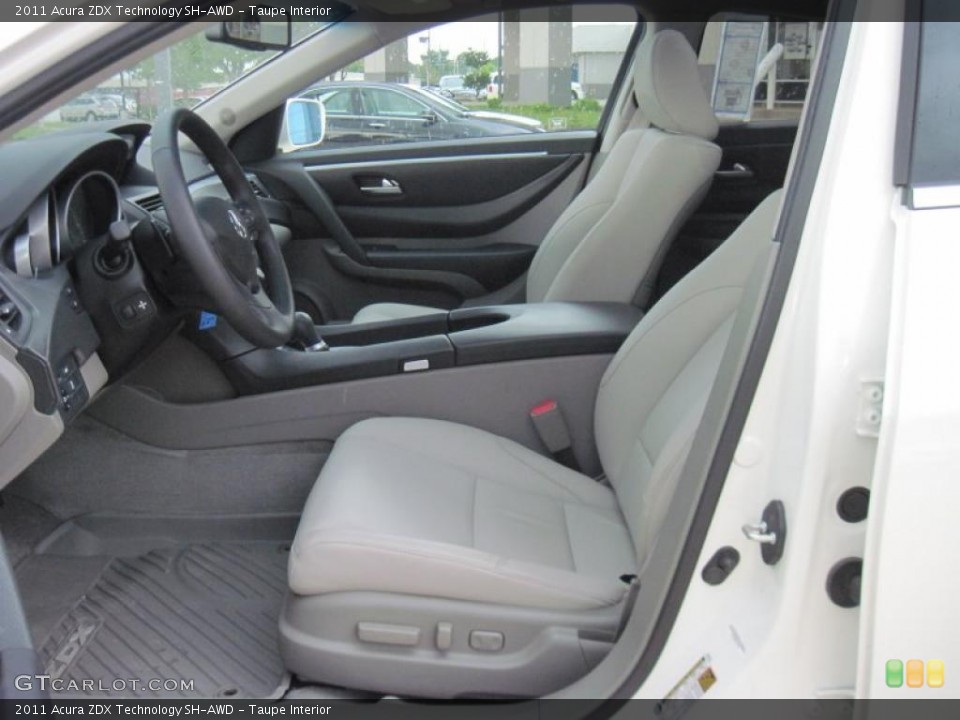 Taupe Interior Photo for the 2011 Acura ZDX Technology SH-AWD #43280690
