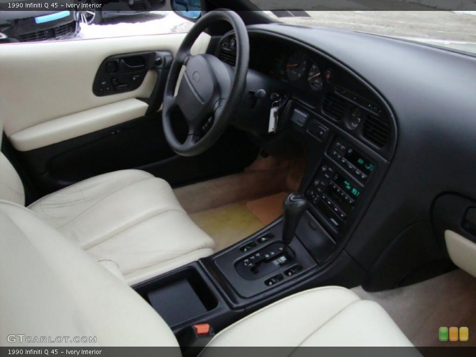 Ivory Interior Photo for the 1990 Infiniti Q 45 #43283298