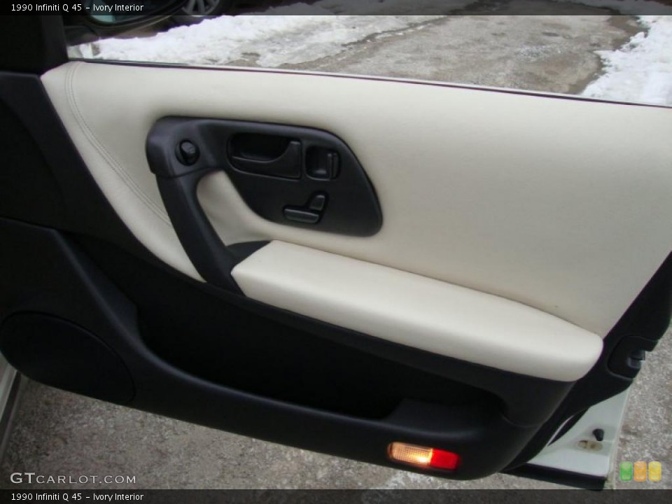 Ivory Interior Door Panel for the 1990 Infiniti Q 45 #43283323