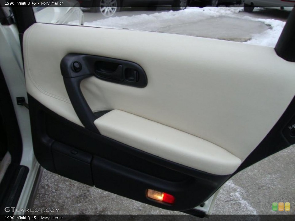 Ivory Interior Door Panel for the 1990 Infiniti Q 45 #43283379