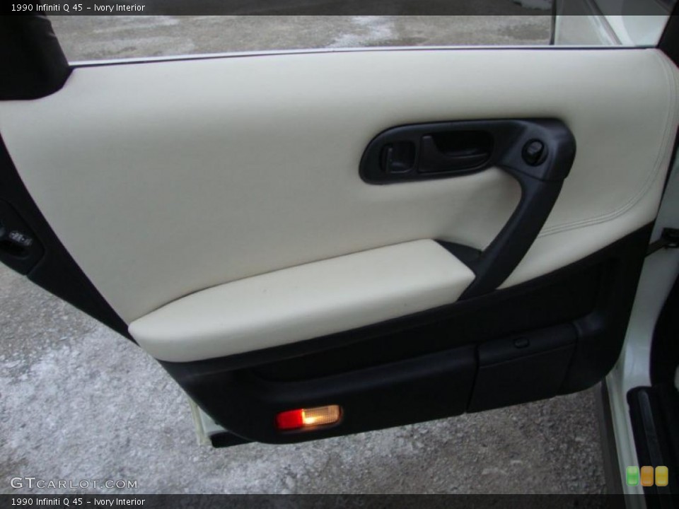 Ivory Interior Door Panel for the 1990 Infiniti Q 45 #43283411