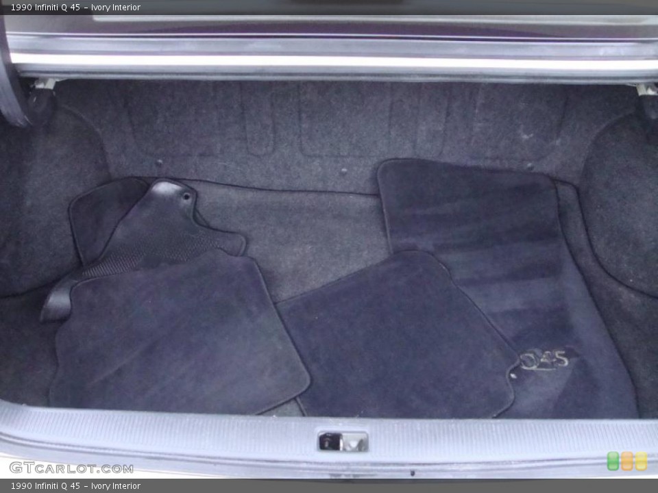 Ivory Interior Trunk for the 1990 Infiniti Q 45 #43283453