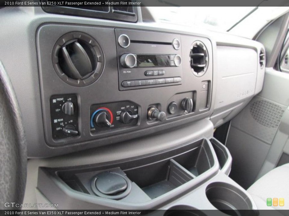 Medium Flint Interior Controls for the 2010 Ford E Series Van E350 XLT Passenger Extended #43285616