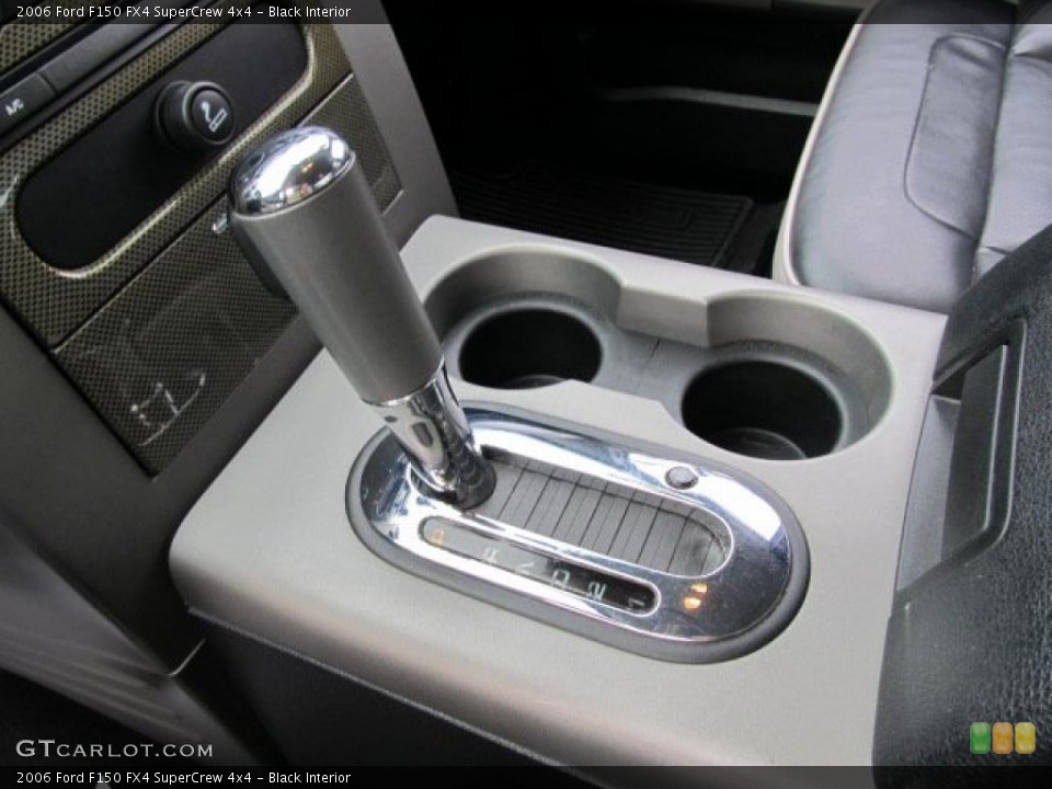 Black Interior Transmission for the 2006 Ford F150 FX4 SuperCrew 4x4 #43286104