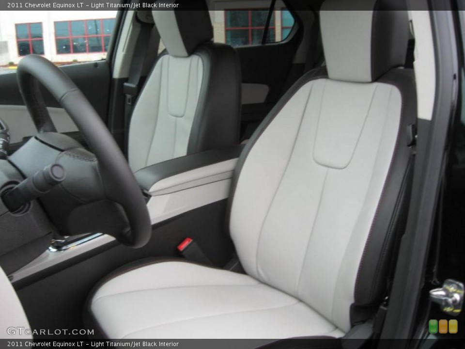 Light Titanium/Jet Black Interior Photo for the 2011 Chevrolet Equinox LT #43286564