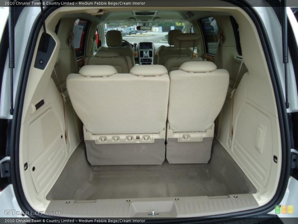 Medium Pebble Beige/Cream Interior Trunk for the 2010 Chrysler Town & Country Limited #43287188