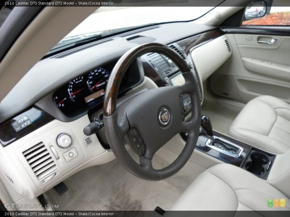 Shale/Cocoa Interior Prime Interior for the 2010 Cadillac DTS  #43287732