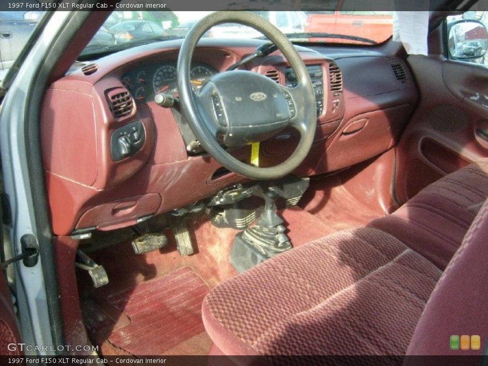 Cordovan Interior Prime Interior for the 1997 Ford F150 XLT Regular Cab #43290338