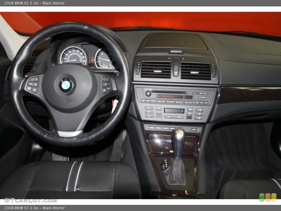 Black Interior Dashboard for the 2008 BMW X3 3.0si #43294640
