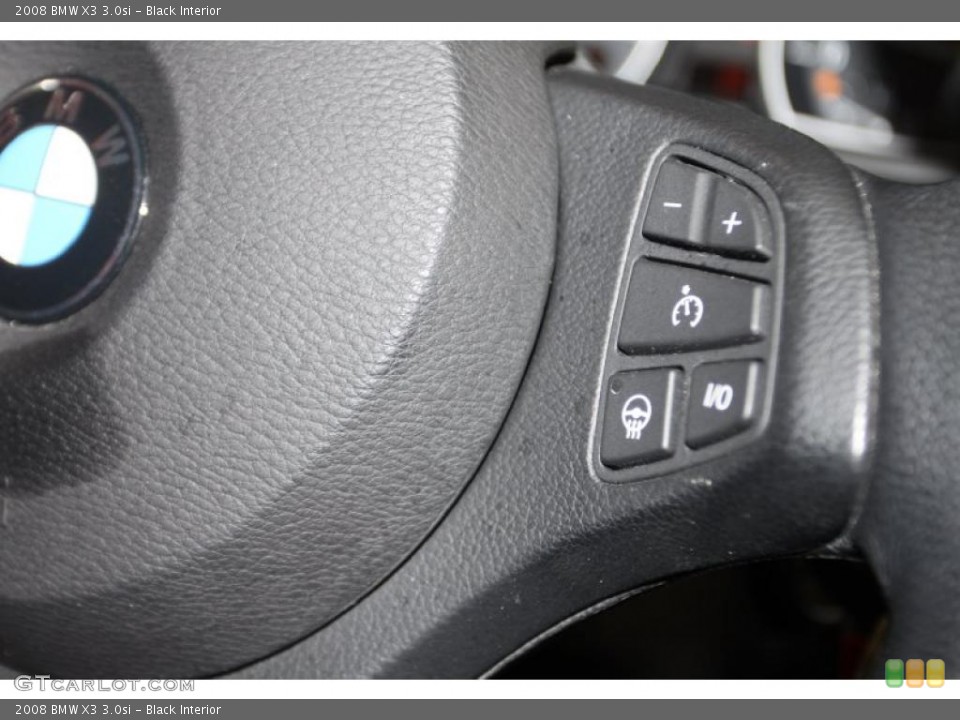 Black Interior Controls for the 2008 BMW X3 3.0si #43294716