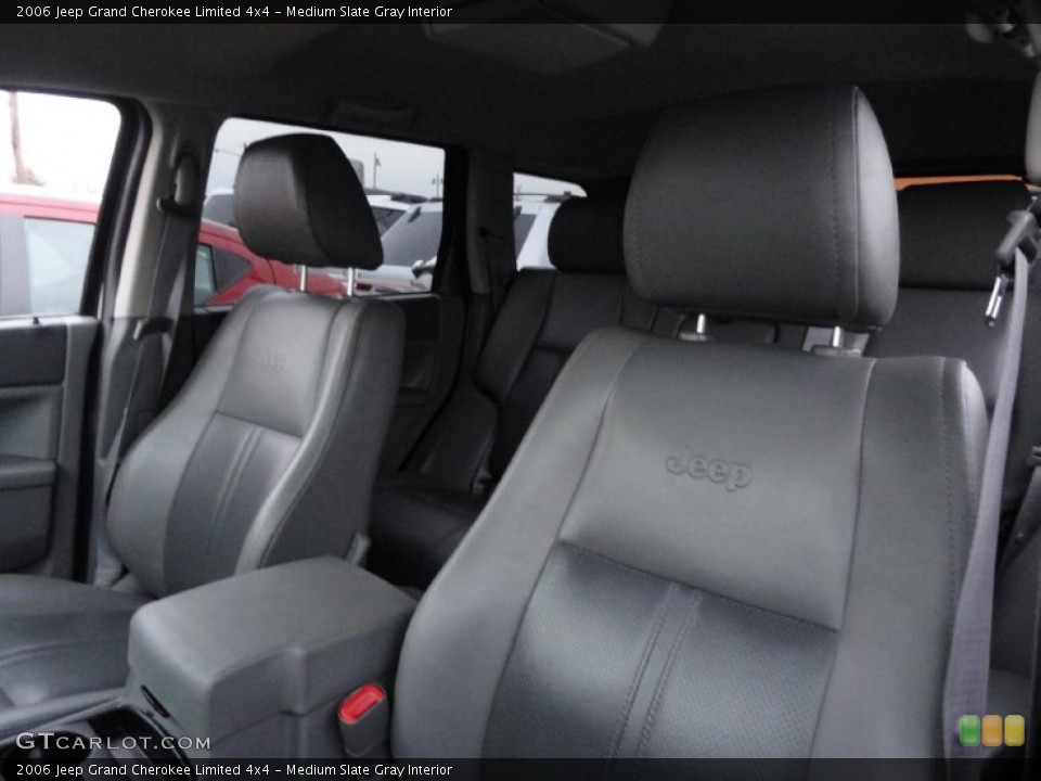 Medium Slate Gray Interior Photo for the 2006 Jeep Grand Cherokee Limited 4x4 #43296148