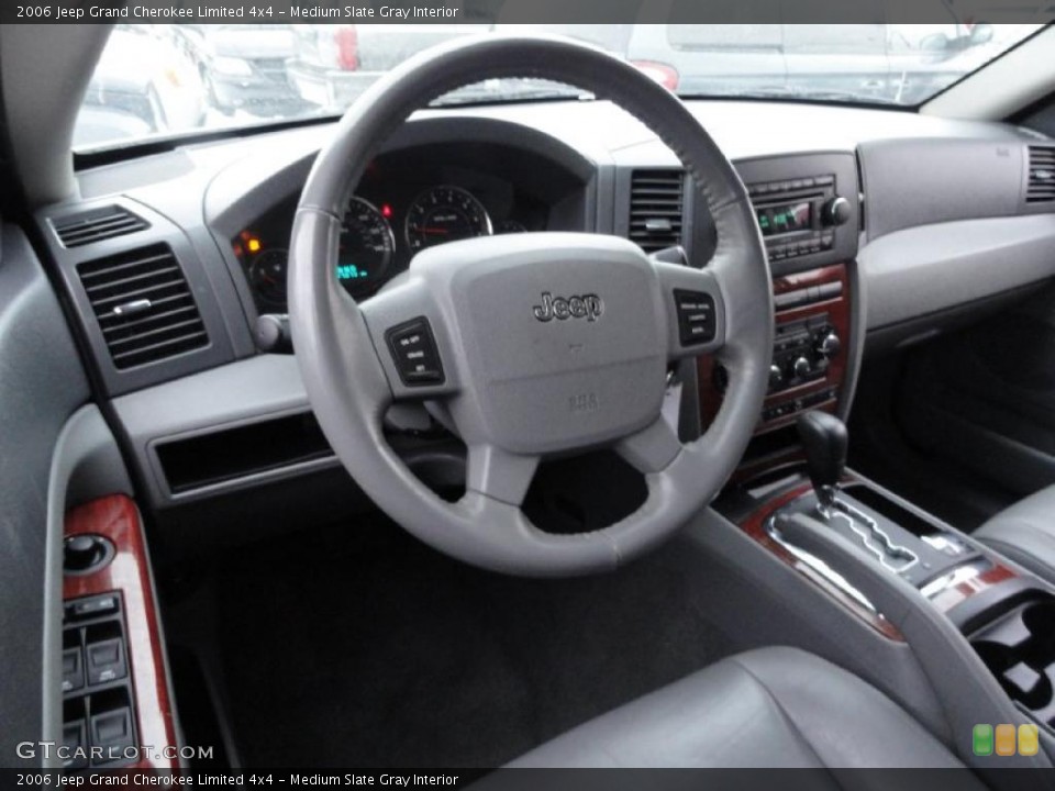 Medium Slate Gray Interior Prime Interior for the 2006 Jeep Grand Cherokee Limited 4x4 #43296164