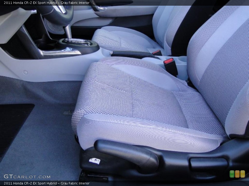 Gray Fabric Interior Photo for the 2011 Honda CR-Z EX Sport Hybrid #43296952