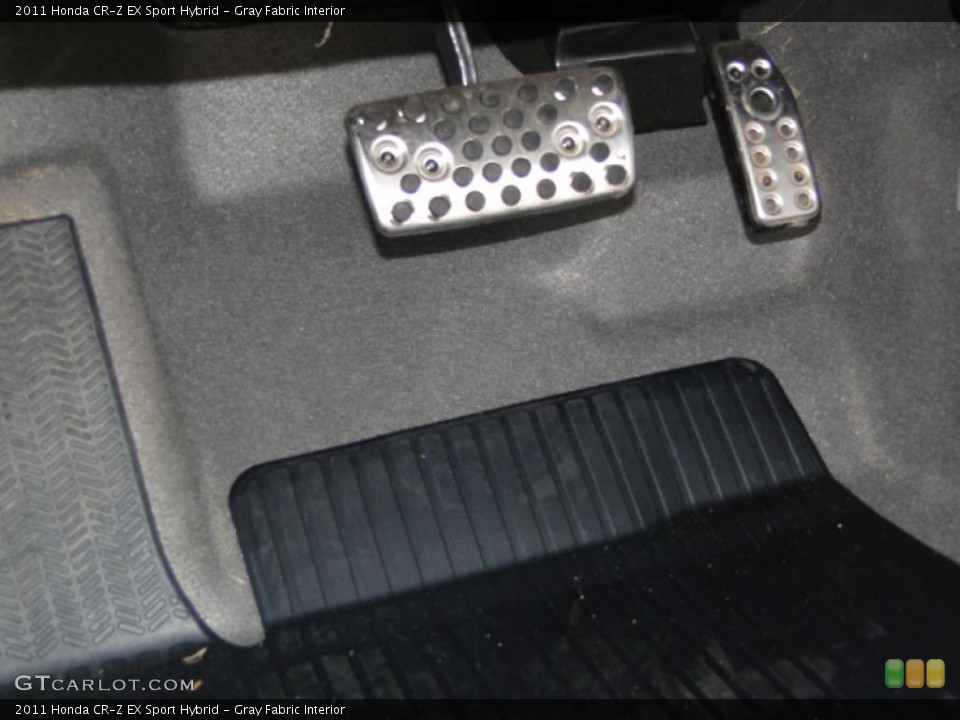 Gray Fabric Interior Controls for the 2011 Honda CR-Z EX Sport Hybrid #43297076