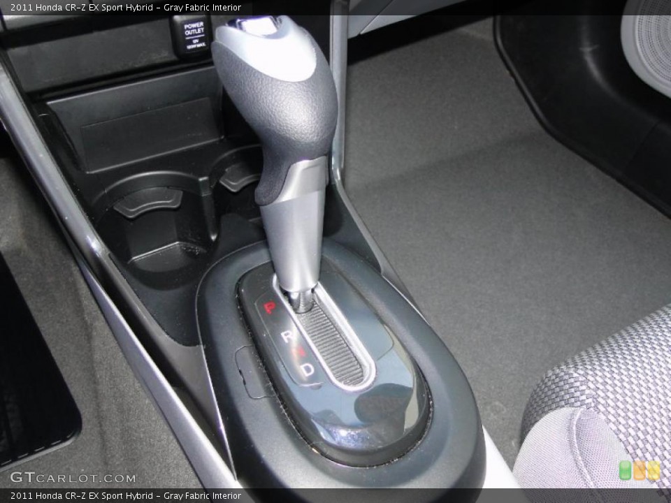 Gray Fabric Interior Transmission for the 2011 Honda CR-Z EX Sport Hybrid #43297092