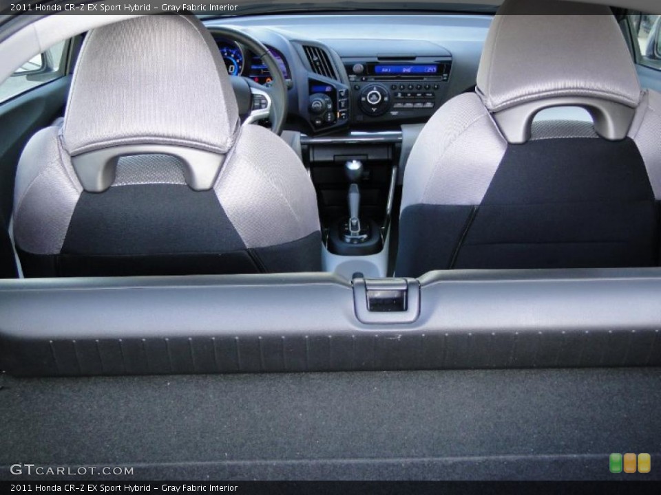 Gray Fabric Interior Photo for the 2011 Honda CR-Z EX Sport Hybrid #43297208