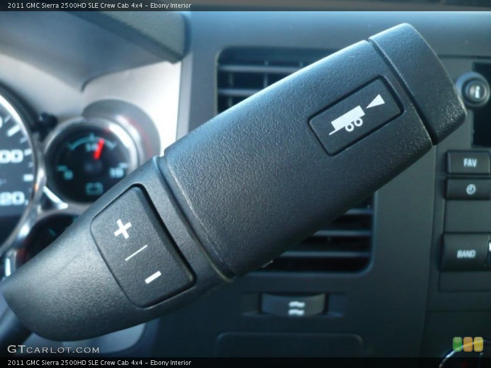 Ebony Interior Transmission for the 2011 GMC Sierra 2500HD SLE Crew Cab 4x4 #43297220