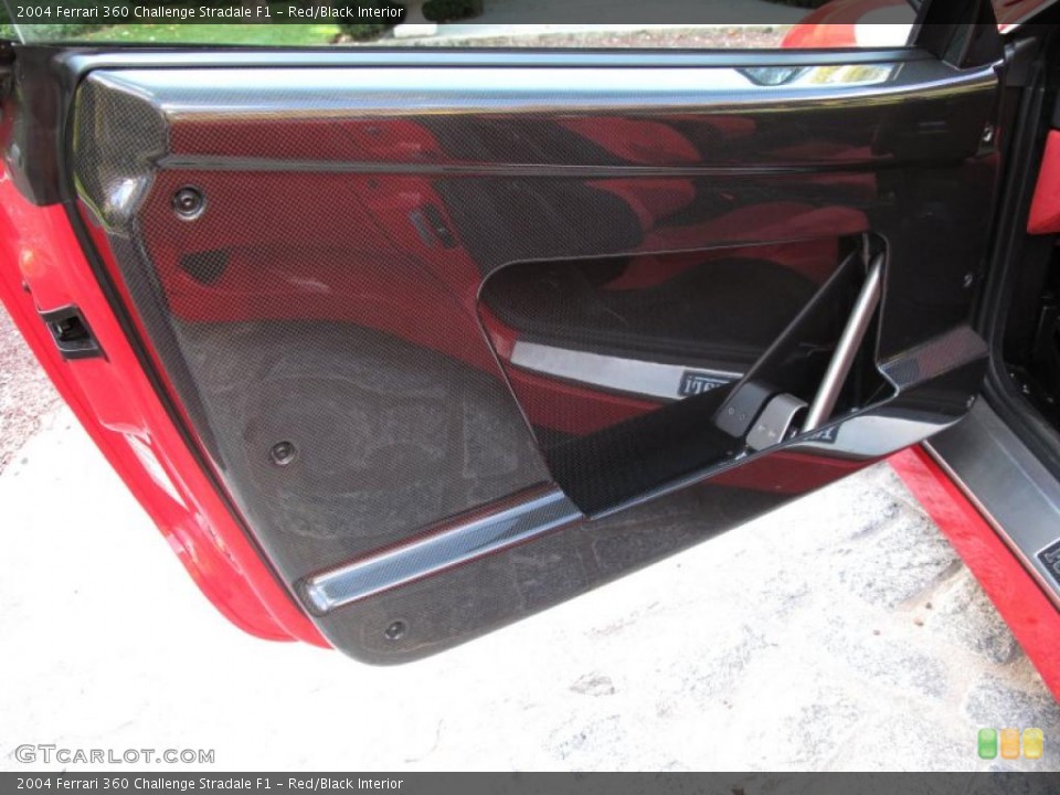 Red/Black Interior Door Panel for the 2004 Ferrari 360 Challenge Stradale F1 #43306759