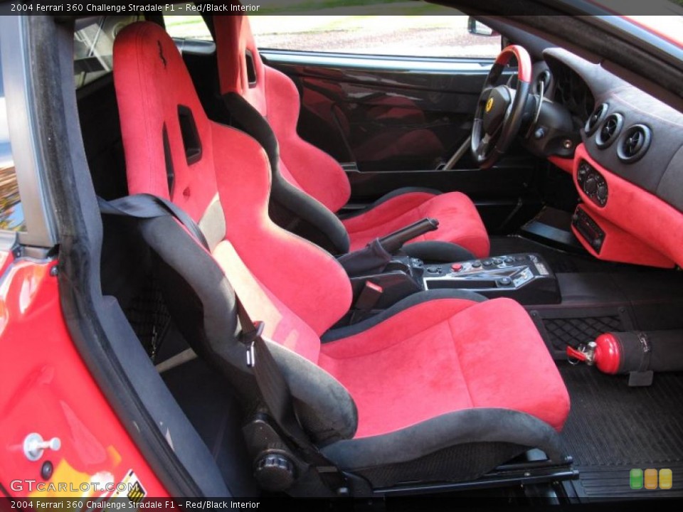 Red/Black Interior Photo for the 2004 Ferrari 360 Challenge Stradale F1 #43306795