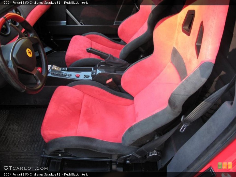 Red/Black Interior Photo for the 2004 Ferrari 360 Challenge Stradale F1 #43306893