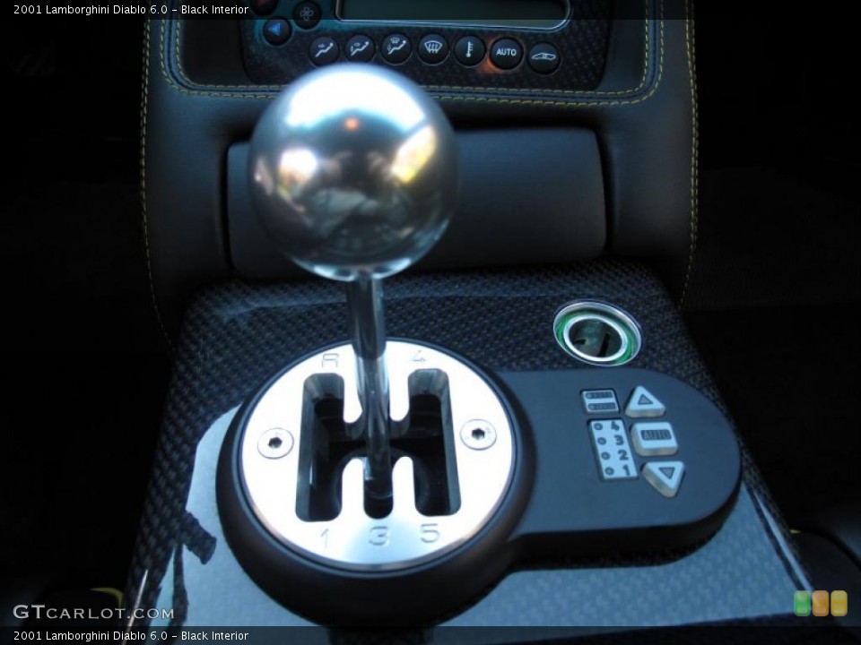 Black Interior Transmission for the 2001 Lamborghini Diablo 6.0 #43307383