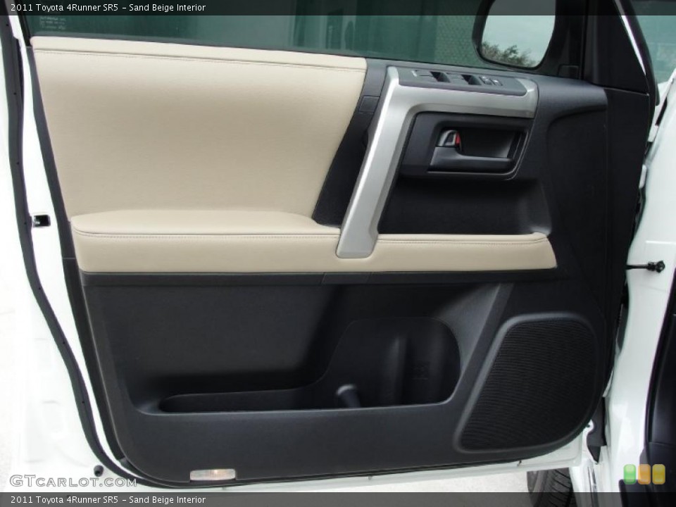 Sand Beige Interior Door Panel for the 2011 Toyota 4Runner SR5 #43308451