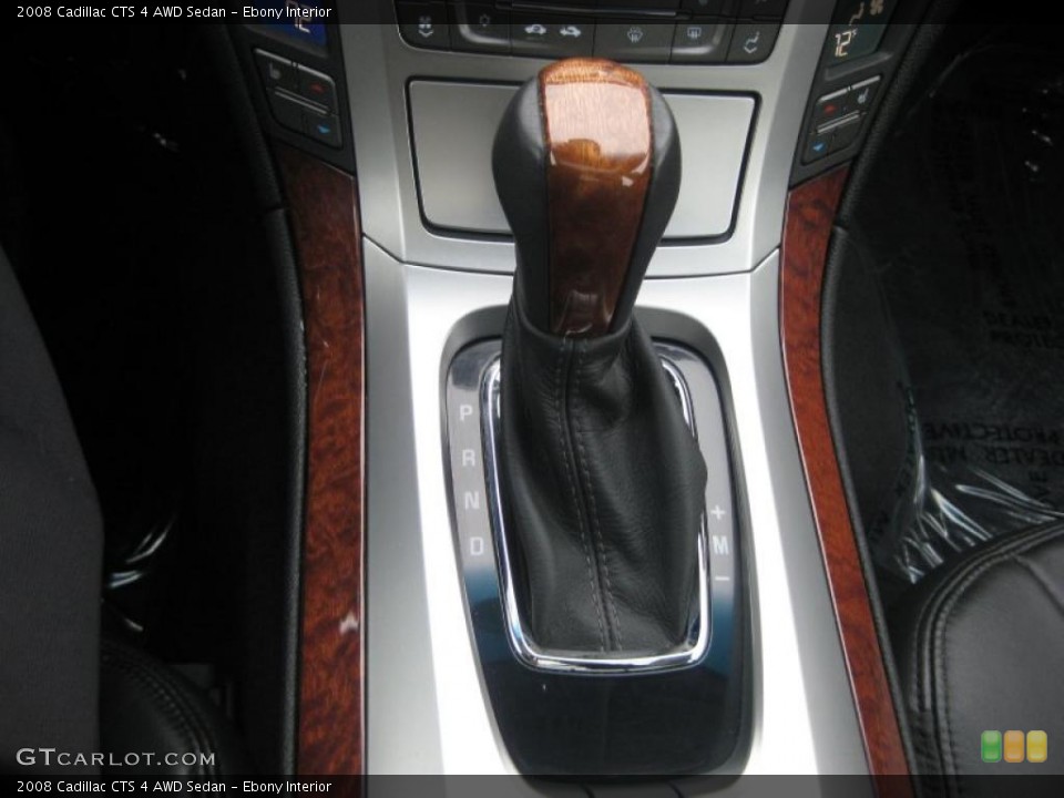 Ebony Interior Transmission for the 2008 Cadillac CTS 4 AWD Sedan #43309575