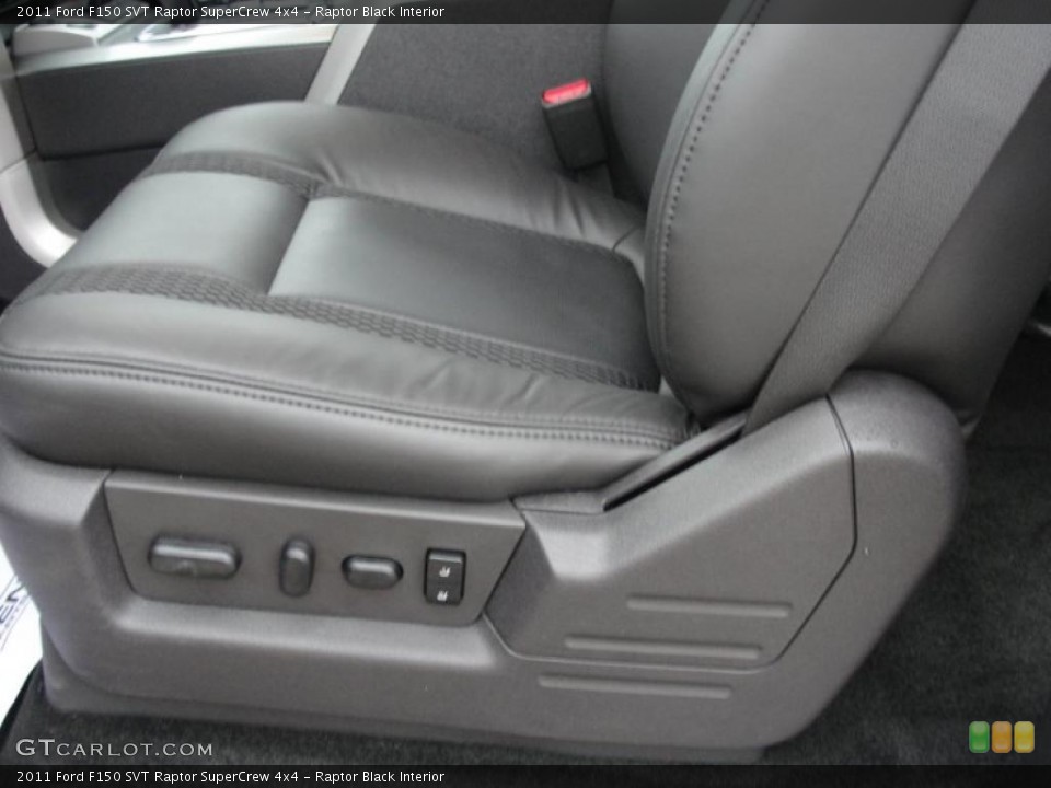 Raptor Black Interior Photo for the 2011 Ford F150 SVT Raptor SuperCrew 4x4 #43309903