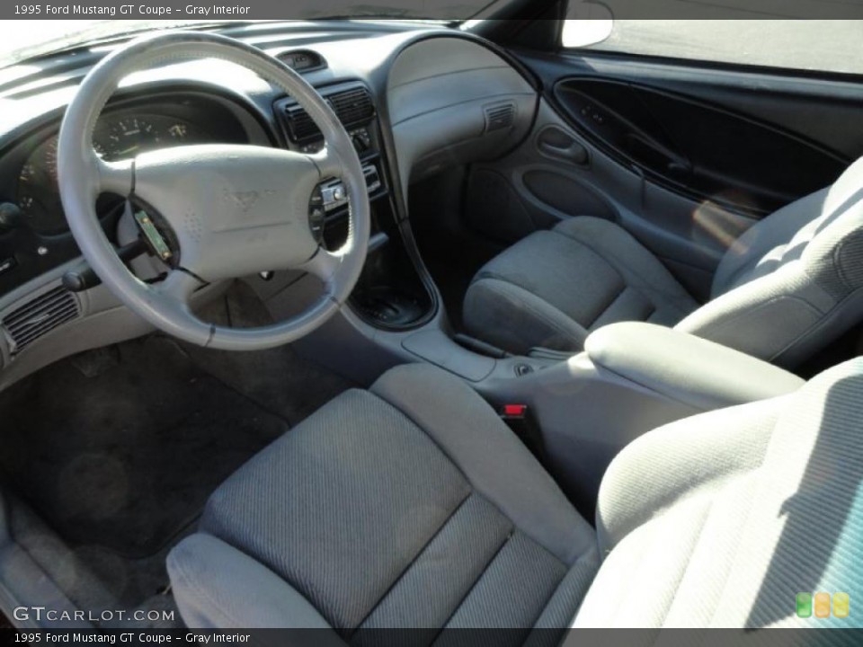 Gray 1995 Ford Mustang Interiors