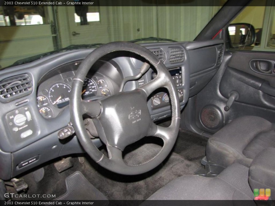 Graphite Interior Prime Interior for the 2003 Chevrolet S10 Extended Cab #43316835