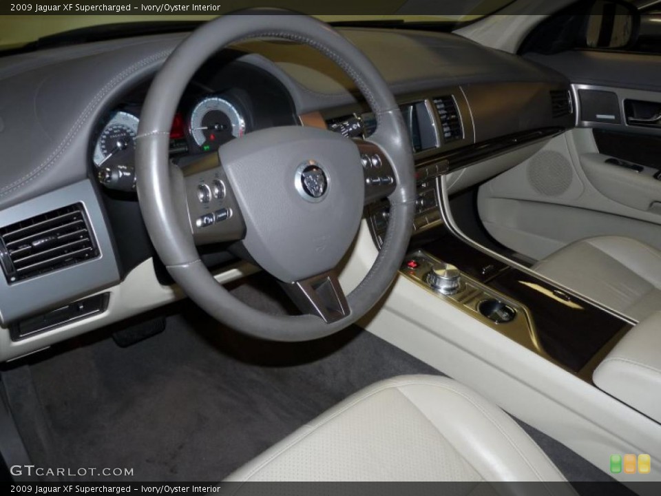 Ivory/Oyster Interior Photo for the 2009 Jaguar XF Supercharged #43320063