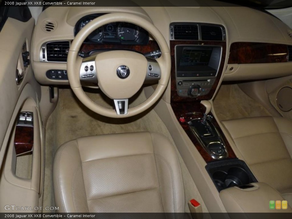 Caramel Interior Photo for the 2008 Jaguar XK XK8 Convertible #43320615