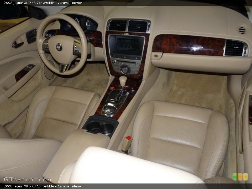 Caramel Interior Photo for the 2008 Jaguar XK XK8 Convertible #43320647