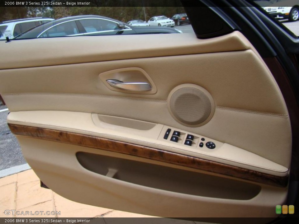 Beige Interior Door Panel for the 2006 BMW 3 Series 325i Sedan #43321983