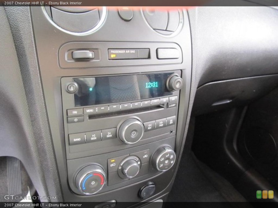 Ebony Black Interior Controls for the 2007 Chevrolet HHR LT #43322791