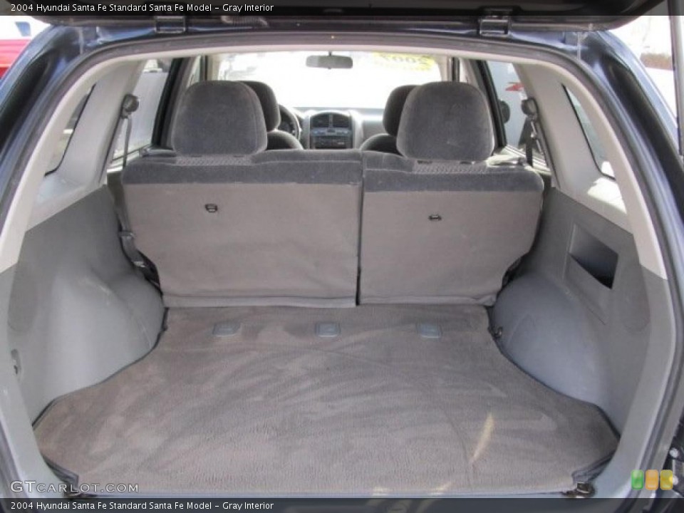 Gray Interior Trunk for the 2004 Hyundai Santa Fe  #43323063