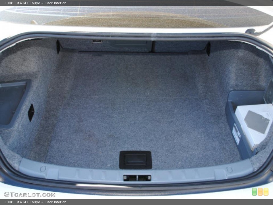 Black Interior Trunk for the 2008 BMW M3 Coupe #43323190