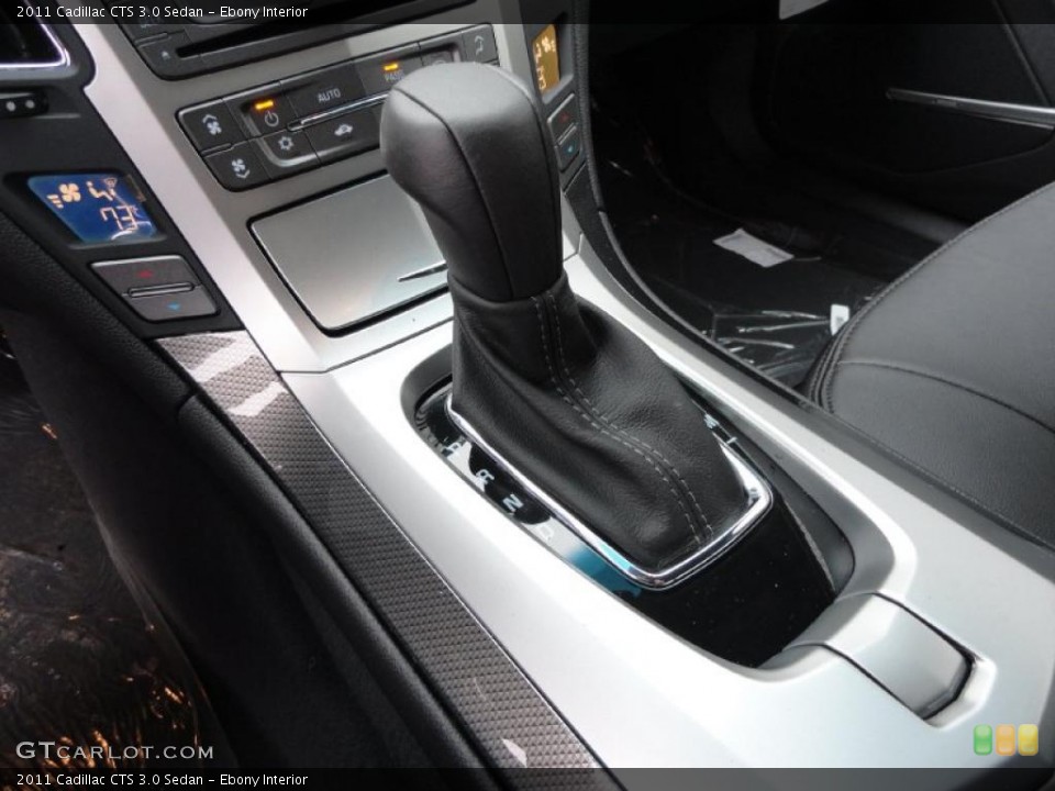 Ebony Interior Transmission for the 2011 Cadillac CTS 3.0 Sedan #43323595