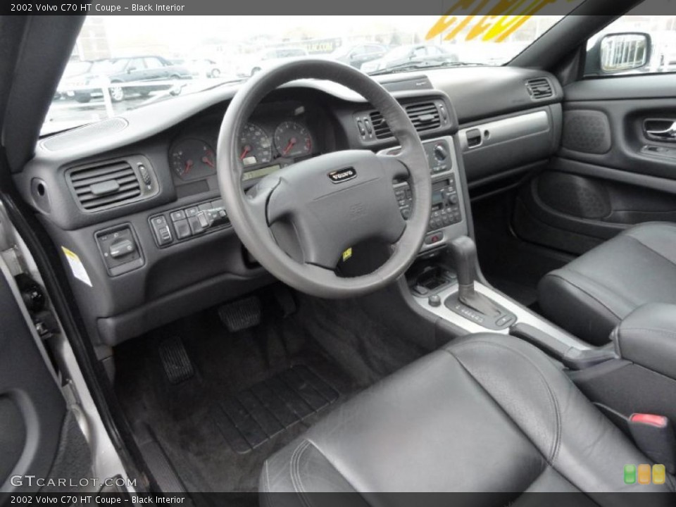 Black Interior Photo for the 2002 Volvo C70 HT Coupe #43323816