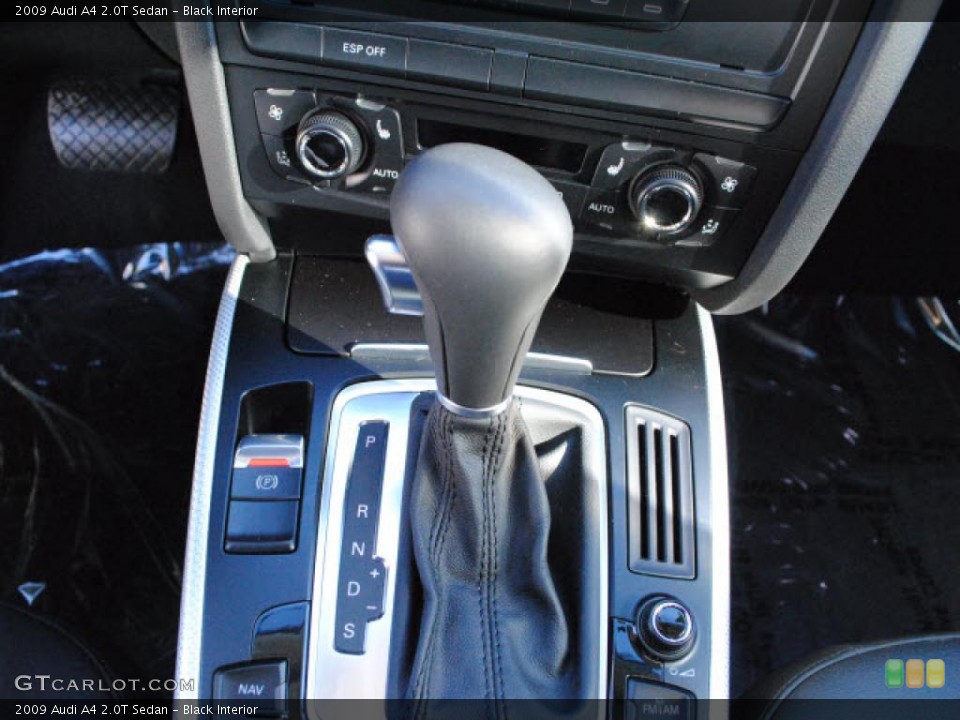 Black Interior Transmission for the 2009 Audi A4 2.0T Sedan #43325767