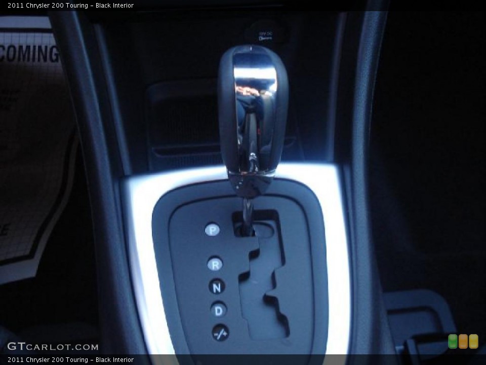 Black Interior Transmission for the 2011 Chrysler 200 Touring #43327731