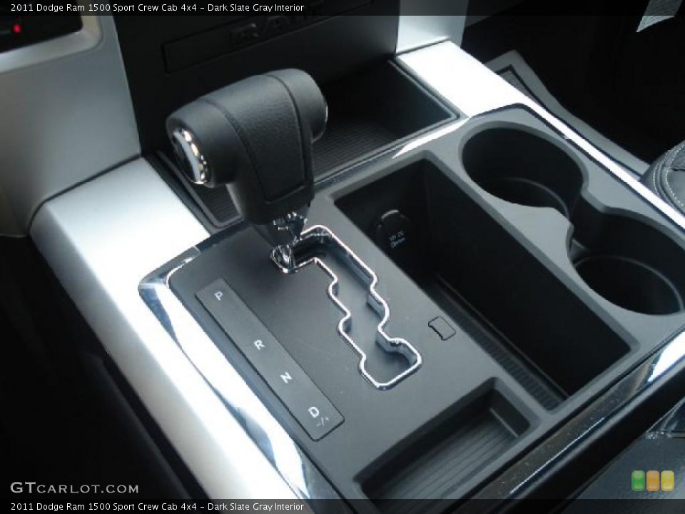 Dark Slate Gray Interior Transmission for the 2011 Dodge Ram 1500 Sport Crew Cab 4x4 #43327987
