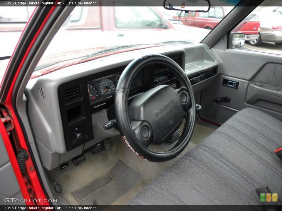Slate Gray 1996 Dodge Dakota Interiors