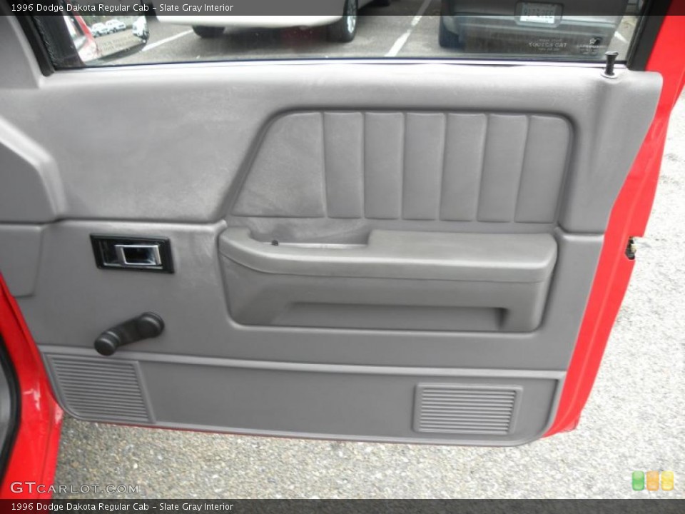 Slate Gray Interior Door Panel for the 1996 Dodge Dakota Regular Cab #43330791