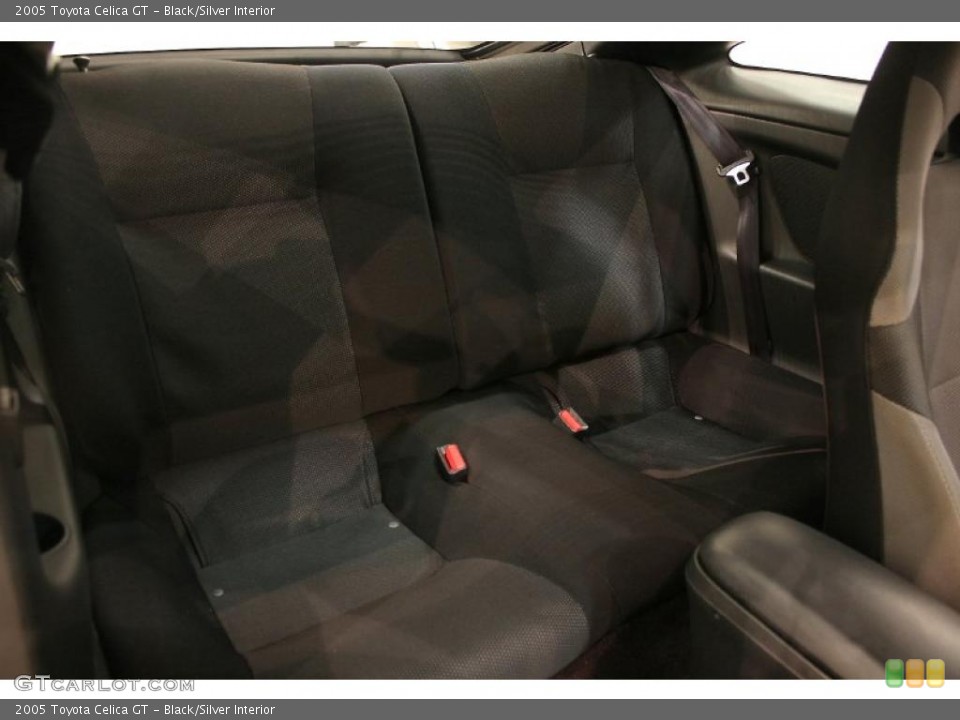 Black/Silver Interior Photo for the 2005 Toyota Celica GT #43330799