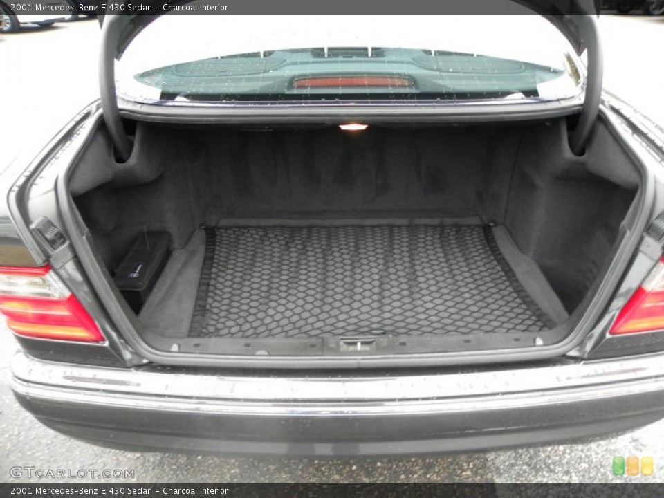 Charcoal Interior Trunk for the 2001 Mercedes-Benz E 430 Sedan #43331483