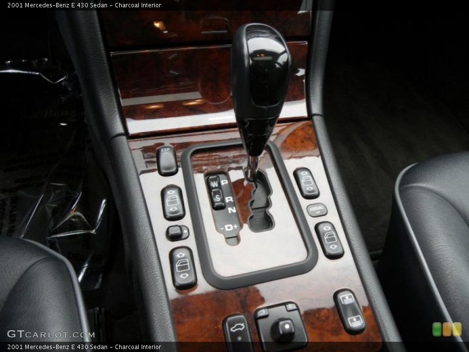 Charcoal Interior Transmission for the 2001 Mercedes-Benz E 430 Sedan #43331551