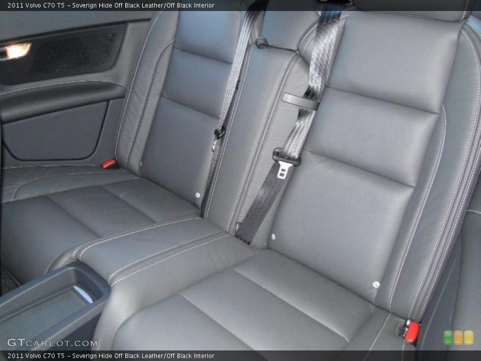 Soverign Hide Off Black Leather/Off Black Interior Photo for the 2011 Volvo C70 T5 #43333508
