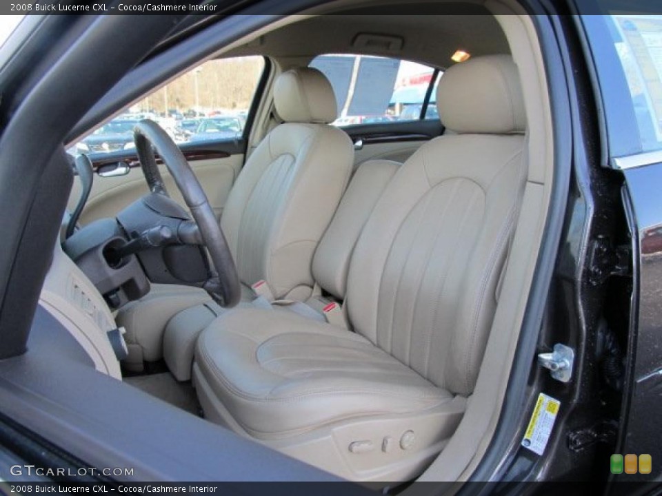 Cocoa/Cashmere Interior Photo for the 2008 Buick Lucerne CXL #43334591